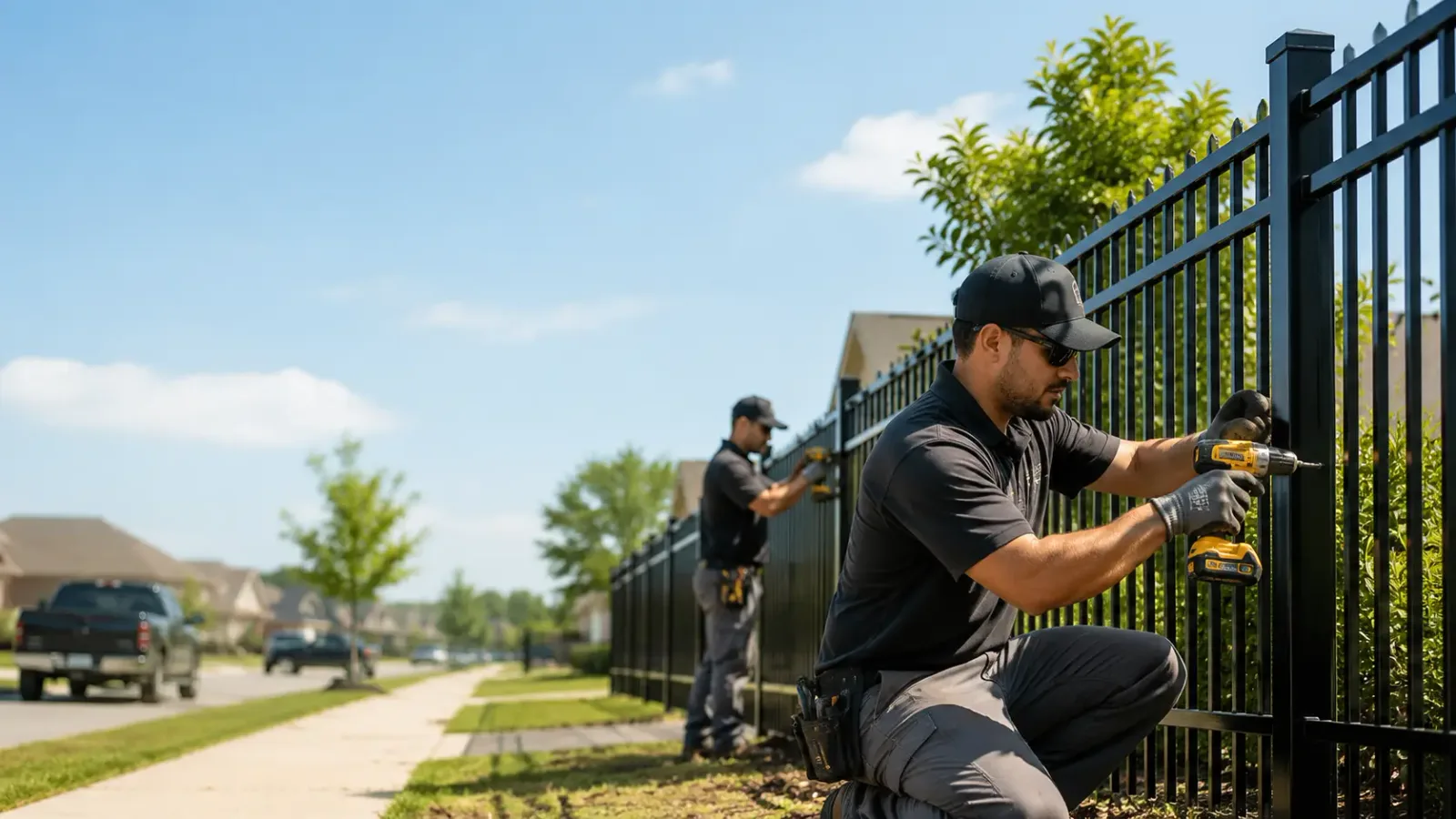 Metal Fence Installation in Greenwich, NY